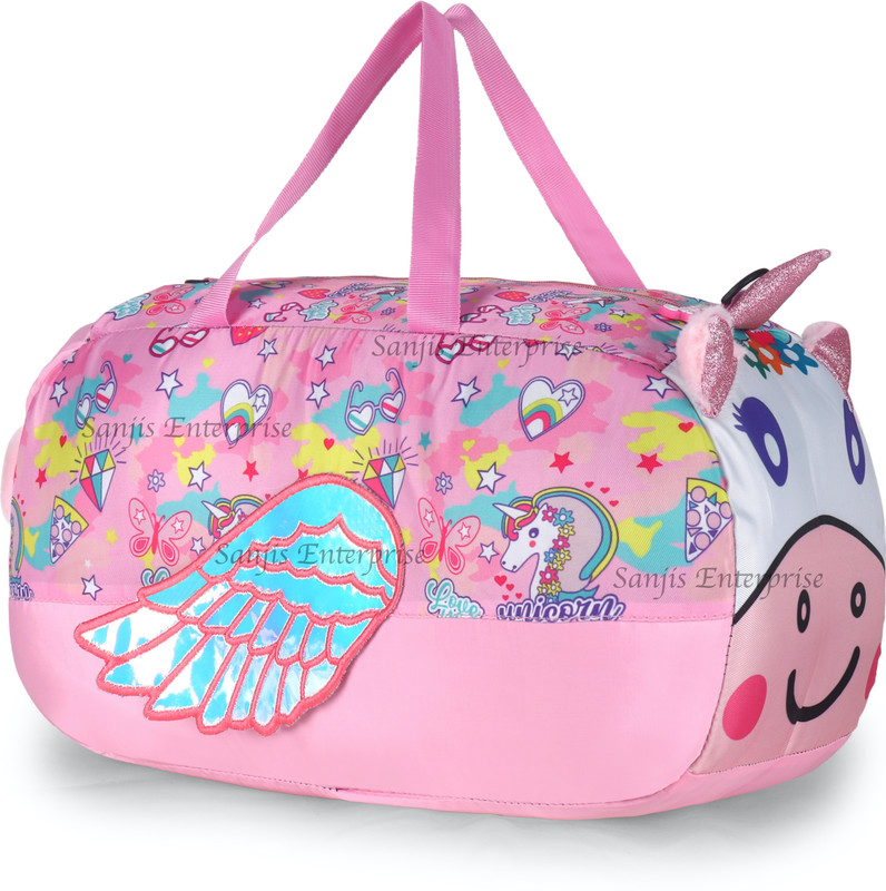 Sanjis Enterprise (Expandable) Kids Duffle Bag for Sports,Swimming, for Girls Birthday Gift for Girls/Boys Gym Duffel Bag