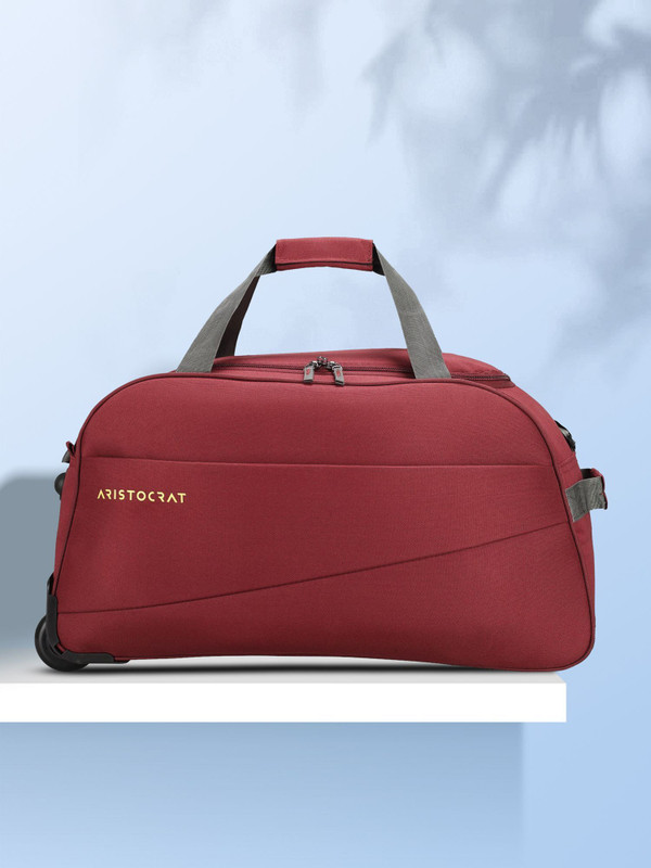ARISTOCRAT ROOKIE DFT 52 (E) TEAL BLUE Duffel With Wheels (Strolley)