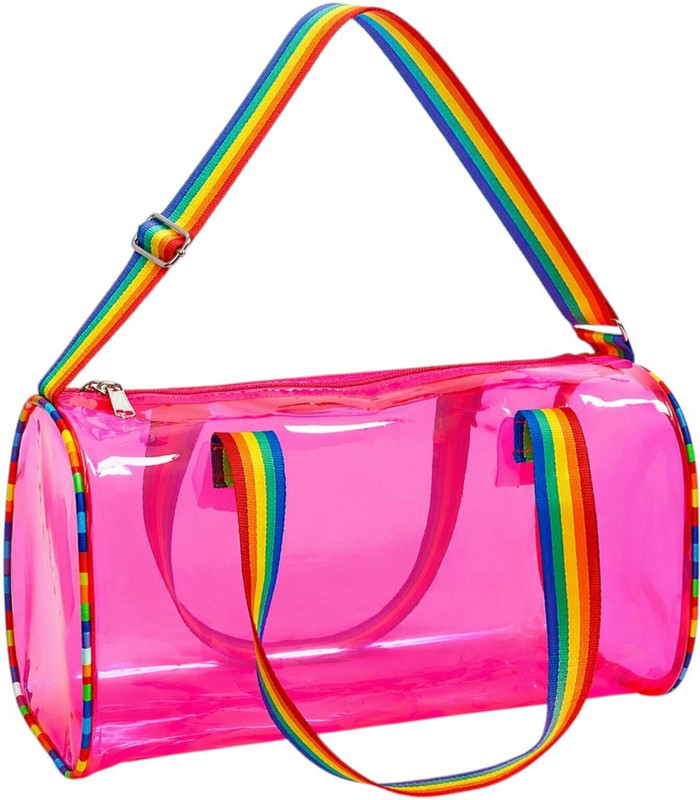 Tera13 Clear Multipurpose Bag with Handlepiece of 1 best gift for Boys & Girls Gym Duffel Bag