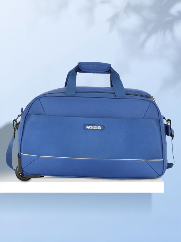 AMERICAN TOURISTER POLER WHEEL 55CM NAVY Duffel With Wheels (Strolley)
