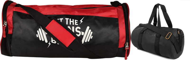 Rocketsale DB_Leather Duffle Gym Bag Gym Duffel Bag