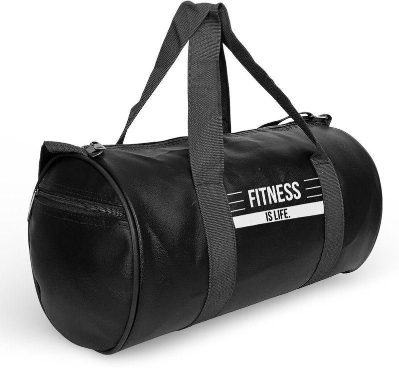 FIT FOCUS (Expandable) Fitness Duffle bag /Shoulder & Gym Leather Bag For Gym Backpack (Messenger Bag) Gym Duffel Bag