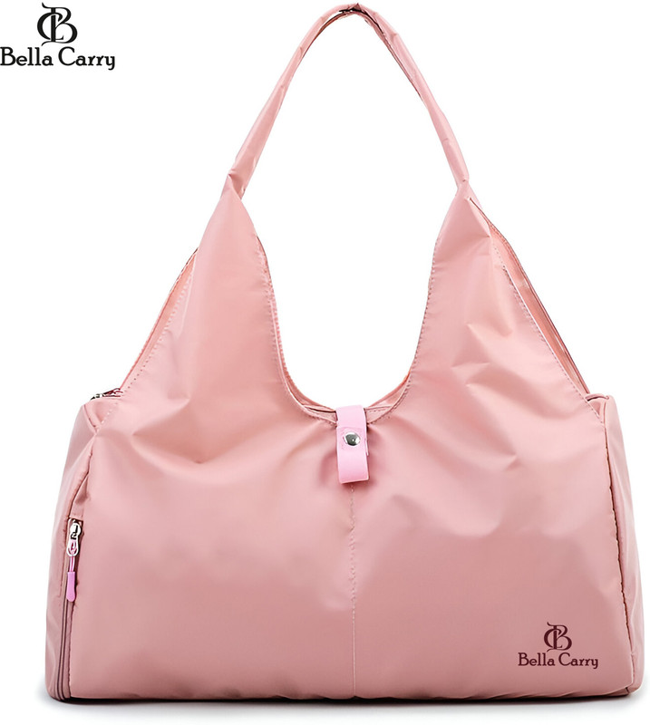 BELLA CARRY (Expandable) Women Nylon Sport bag fitness training yoga duffle bag with shoe compartment Gym Duffel Bag