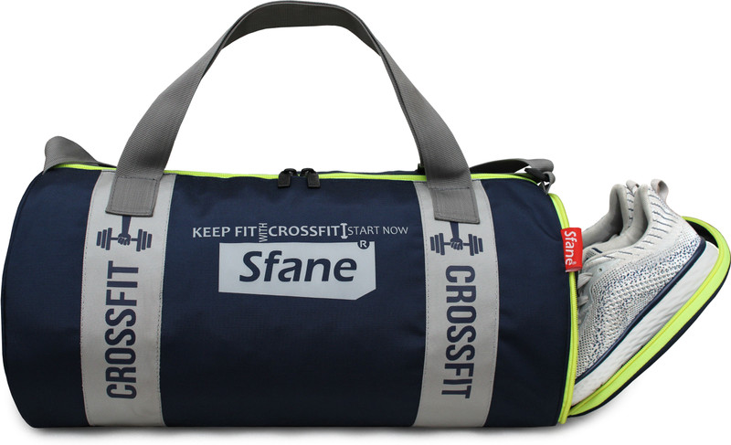 MODISH ym Bag Polyester with Separate Shoe Compartment Sports Bag for Men & Women Gym Duffel Bag