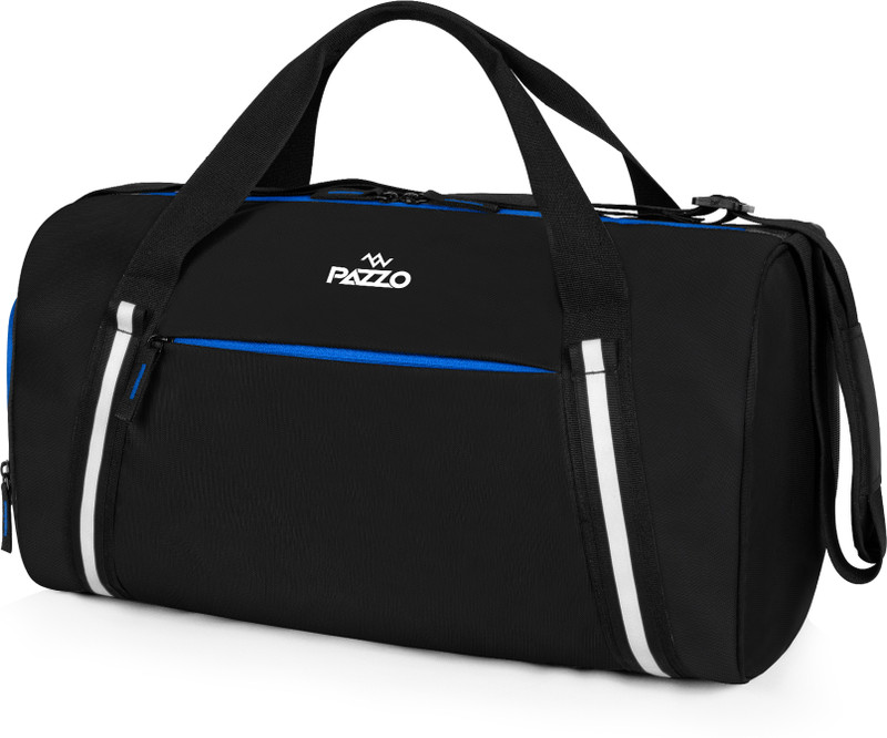 PAZZO Travel Duffle Bag Muti Pocket Sports Unisex Shoulder Bag with Shoe Compartment Gym Duffel Bag