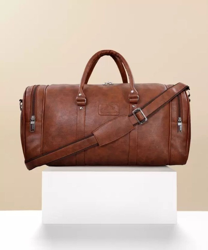 Leather World Duffel Bag Luggage Travel Bag Duffel Without Wheels
