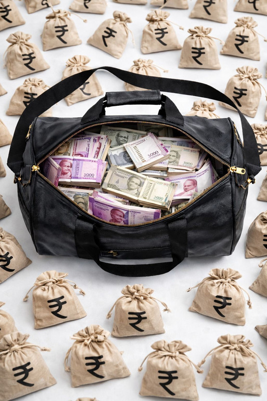 Leatherette Moon Duffle Bag Gym Duffel Bag