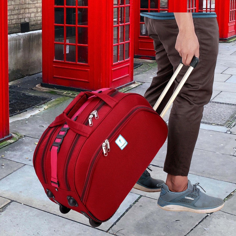 Frontsy (Expandable) 24 inch Travel Luggage Cabin Waterproof Duffel With Wheels (Strolley)
