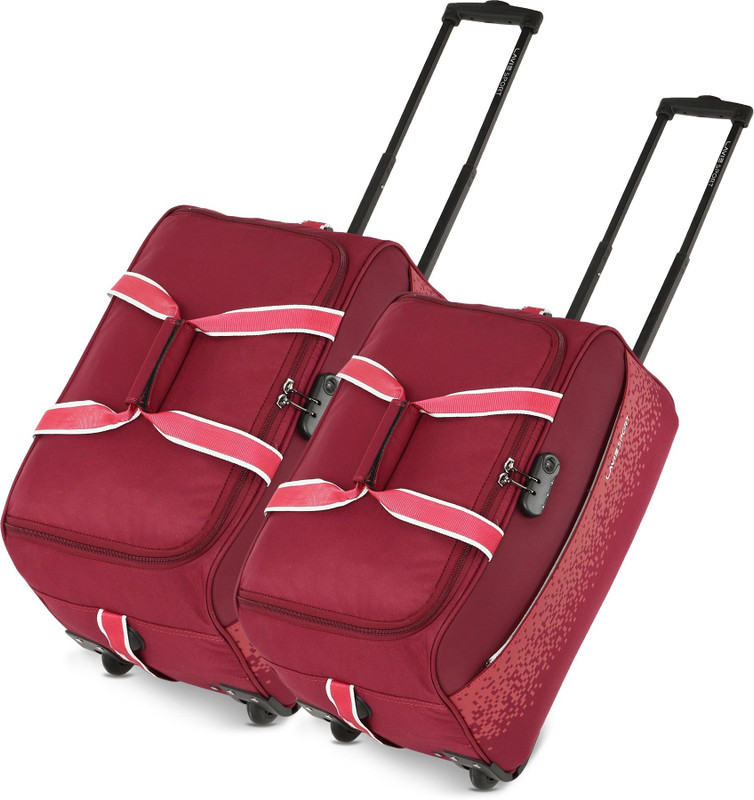 Lavie Sport 24 inch/63 cm (Expandable) Pixel wheel set of 2 duffle bag Duffel With Wheels (Strolley)