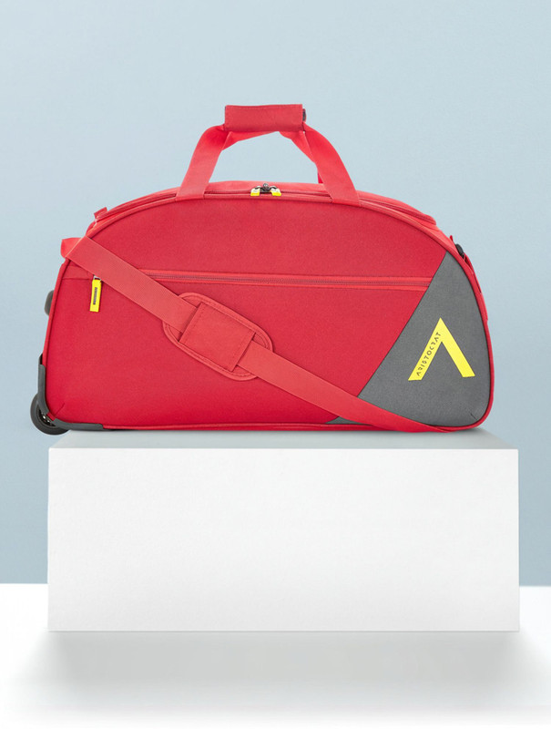 ARISTOCRAT SPARK DUFFLE WHEEL (E) 52 RED Duffel With Wheels (Strolley)