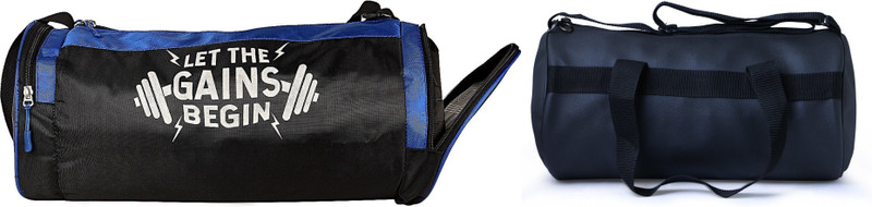 Rocketsale DB_Duffel bag Gym bag(Black,Kit bag) Gym Duffel Bag