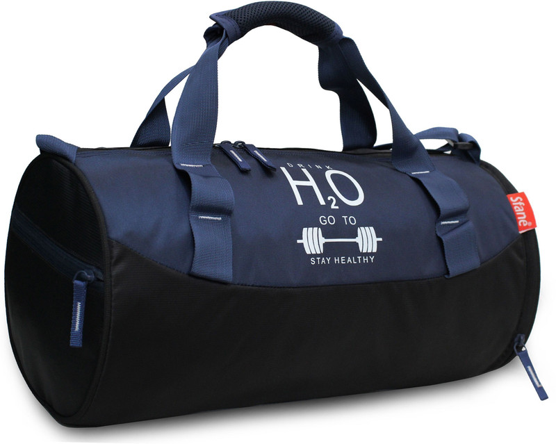 Sfane Trendy Black Gym Duffel Bags Men & Women Sports Gym Bag Duffle Bag Gym Duffel Bag