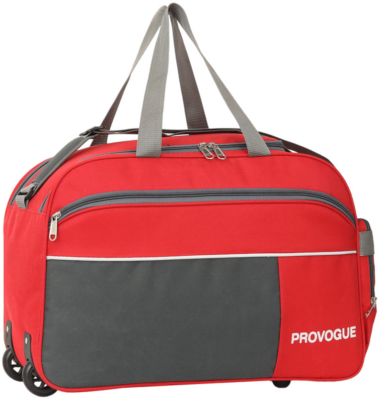 PROVOGUE (Expandable) Large 75L Capacity Exclusive Luggage Travel Duffel Bag With 2 Wheels Duffel With Wheels (Strolley)