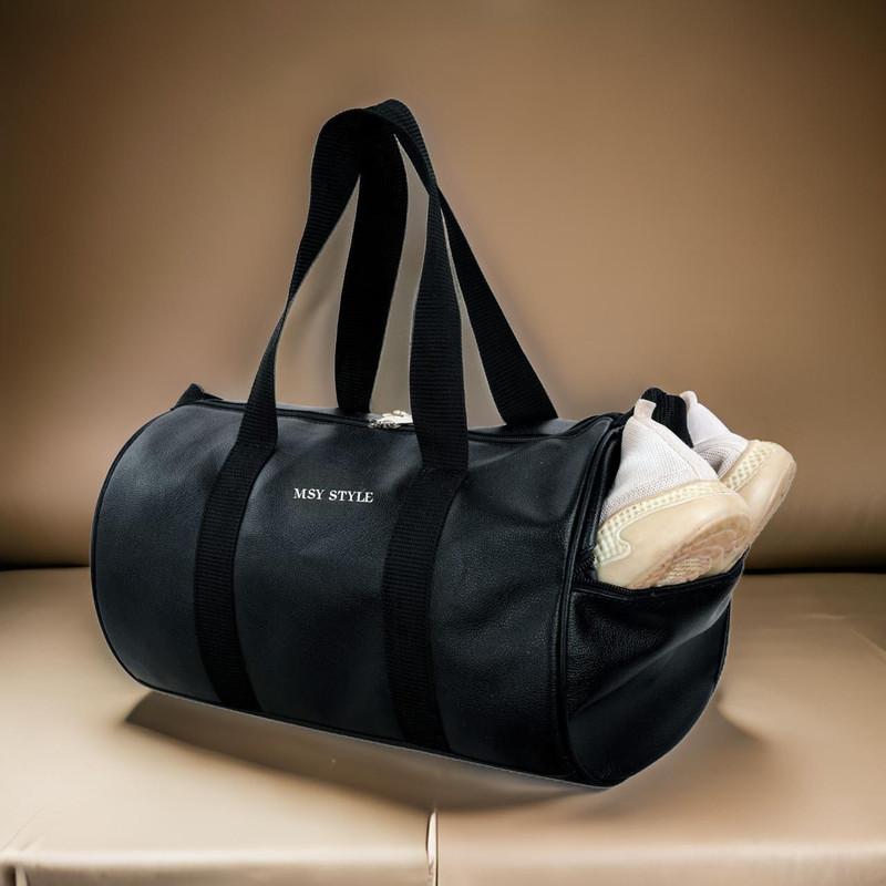 SAAD (Expandable) Gym Bag for Men Women Sports Duffel Bag Trave Fitness Bag with Shoe Compartment Gym Duffel Bag