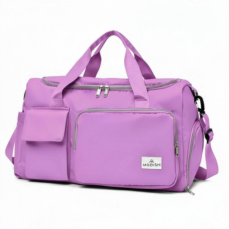 MODISH (Expandable) Gym bag 45L travel large capacity portable foldable bag, carry luggage Gym Duffel Bag