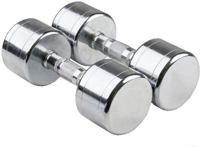 wWAR Pair of 2Kg(2Kg X 2Piece) Steel Dumbbell Fixed Weight Dumbbell(2 kg)