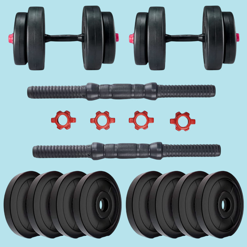 BULLAR Adjustable Dumbbells Set for Home Gym & Fitness Weight , Training Equipment Adjustable Dumbbell(8 kg)