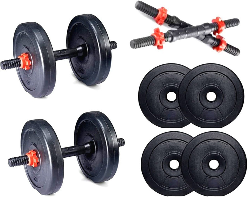 Brawl Nation 8KG PVC Home Gym Combo, Adjustable Dumbbell New Type Adjustable Dumbbell(8 kg)