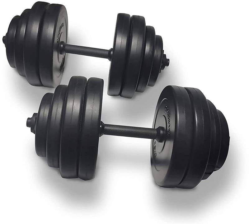 BodyFit Muscle Home Gym Set For Home Workout Fitness Adjustable Dumbbell. Adjustable Dumbbell(20 kg)