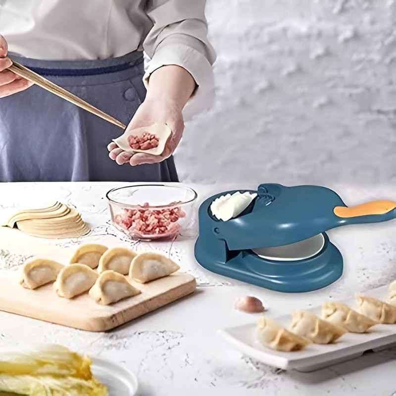 YASHCollection Cold 2 in 1 Momos Maker Dumpling Mold Machine, Multi-Purpose Momos Press & Dumpling Manual Dough Press(2 in 1 Momos Maker Dumpling Mold Machine, Multi-Purpose Momos Press & Dumpling)