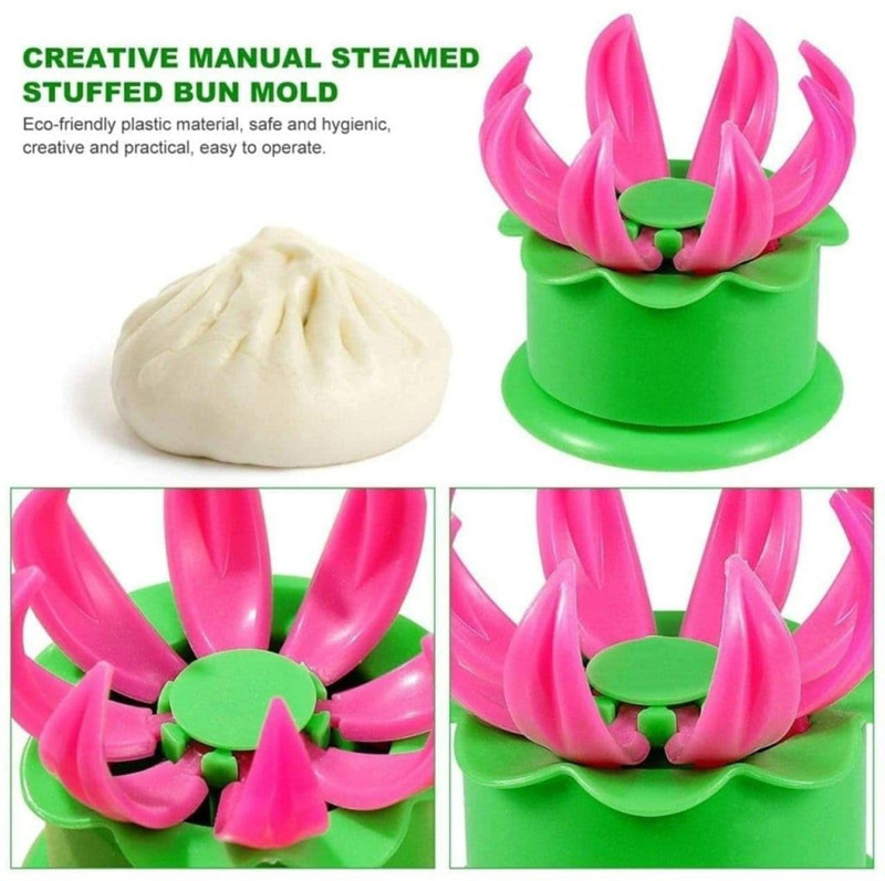 RV FASHION Dumpling Press(Plastic GREEN, PINKE)