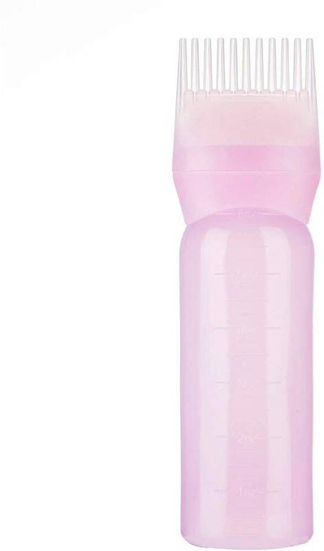LANLOY Hair Applicator Bottle with Comb | 120ML | For Salon & Home Use | Pack of 1