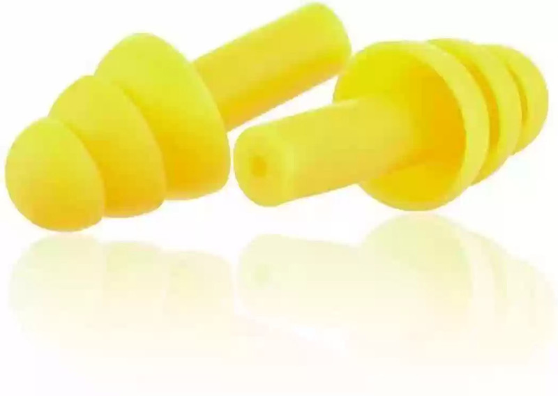 ZIRAK Soft Silica Gel Noise Reduction For Sleeping/Meditation/Swimming With Box Ear Plug(Multicolor)