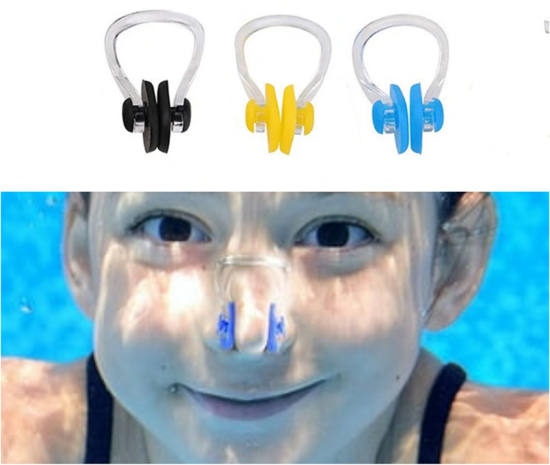 Swiming Swimming nose plugs Nose Clip(Multicolor)