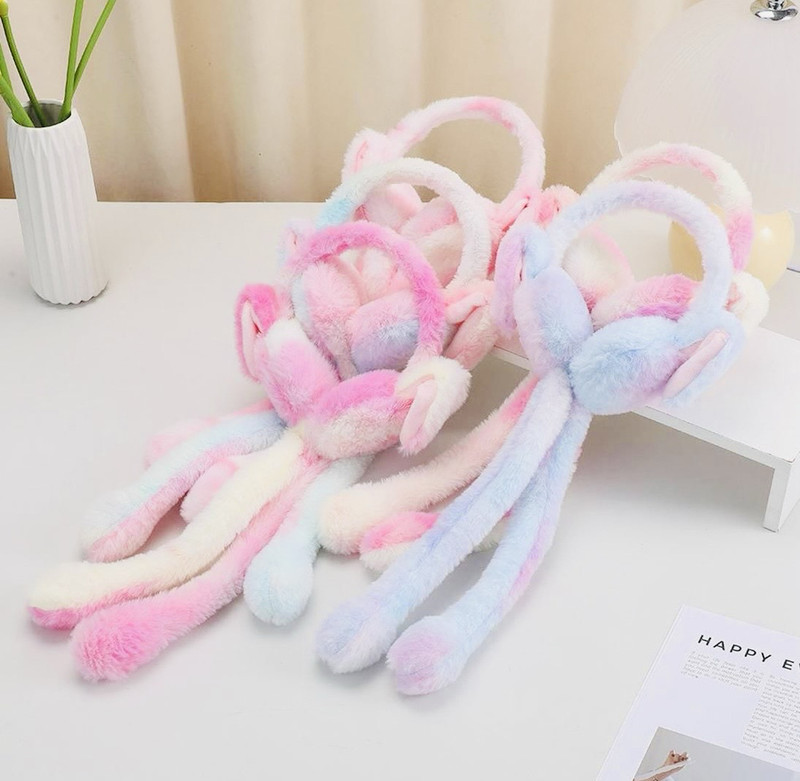 Softik Earmuffs Cute Plush Ear Warmers for Kids/Women & Girls Fluffy Premium for Winter Ear Muff(Pack of 1)