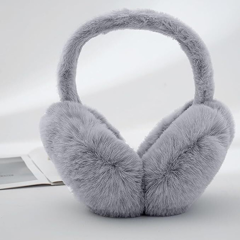 LR Fashion Good Quality Foldable Ear Muffs for Women Cold Weather Fluffy Earmuffs Winter Ear Muff(Pack of 1)
