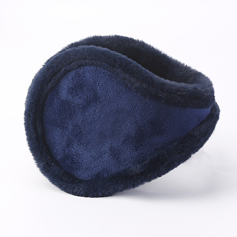 SYGA Winter Men's Trendy Warm Earmuffs Thickened Plush Back-Worn Earmuffs Winter Ear Muff(Pack of 1)