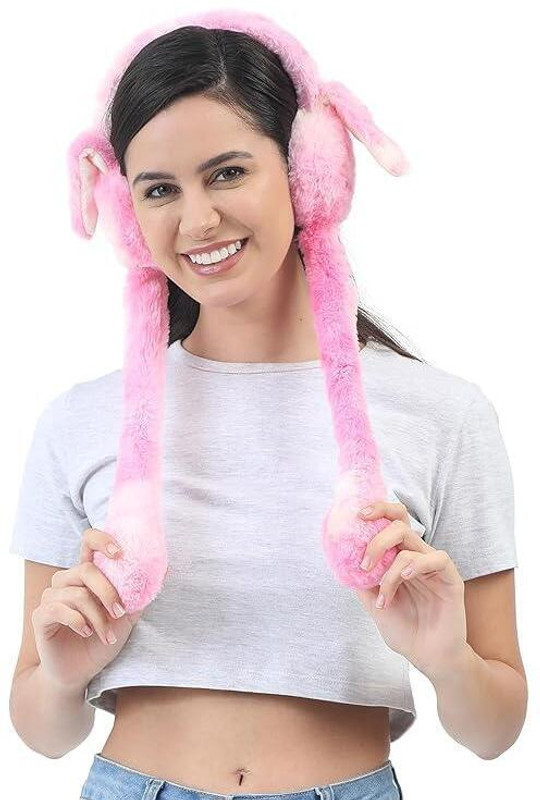 Highever cute pink earmuff high quality with beauty Ear Muff(Pack of 1)