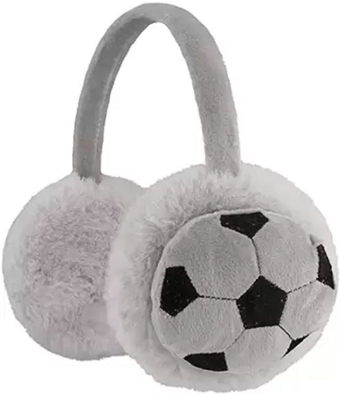 SHD COLLECTIONS Kids Grey Football Earmuff for Winter(Age 5 Years and above) (Pack of 1) Ear Muff(Pack of 1)