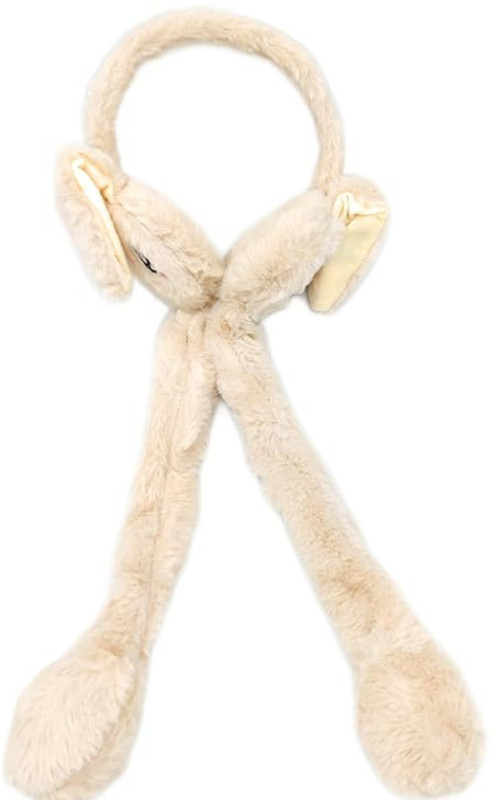 LR Fashion Special Winter Collection Moving Jumping Rabbit Ears Headbands for Women Girls Ear Muff(Pack of 1)