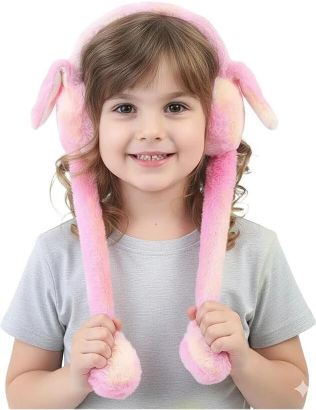 ATHRAVTOYS Ear muff baby bunny cractor multicolour baby toys gift set Ear Muff(Pack of 1)