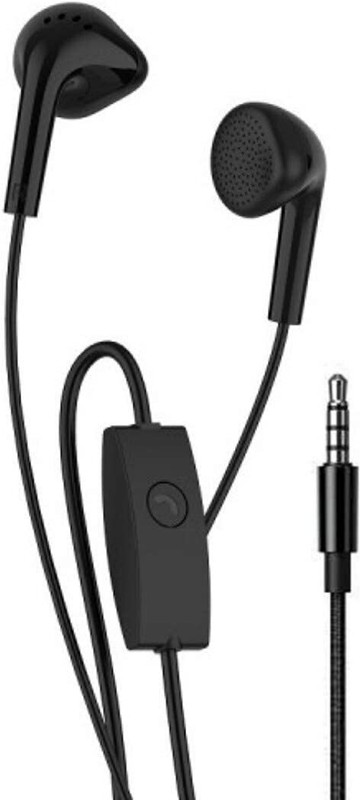 buddies cart OEM Wired 3.5mm Black Headset with Microphone, Call Button [EO-EG920BW] Earphone Cable Organizer
