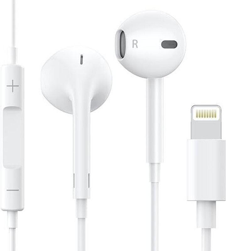 X88 Pro iPhone Earphones For 14/13/12/11 Pro Max Xs/XR/X/7/8 Plus-All iOS Wired Headset Earphone Cable Organizer