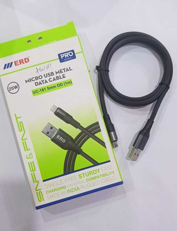 Dipu Telecom MICRO USB METAL DATA CABLE Earphone Cable Organizer