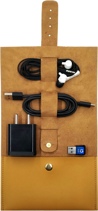 Artsycollection Travel Tech Organizer Case for Chargers, Earphones & Accessories Earphone Cable Organizer