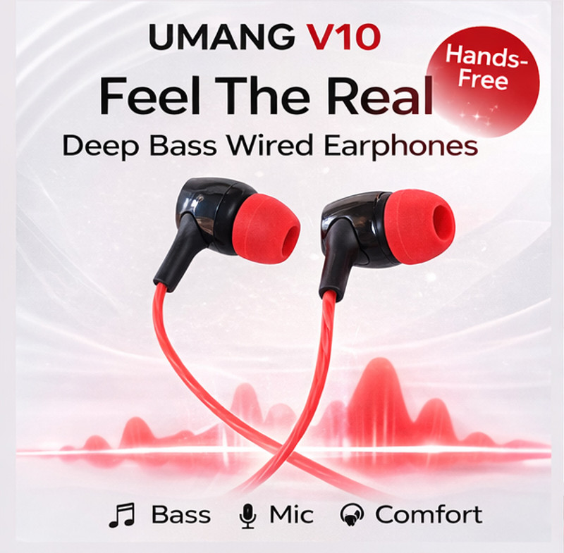 Umang V10 Earphone Cable Organizer