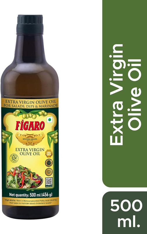 FIGARO EXTRA VERGIN OLIVE OIL PACK OF 1(500 ml)