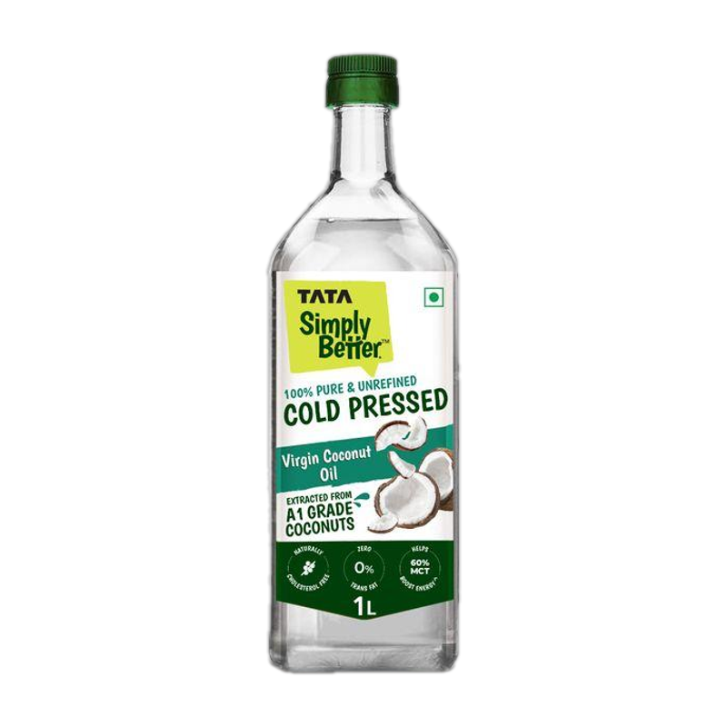 Tata Simply Better Virgin Cold Pressed Coconut Oil(1 L)