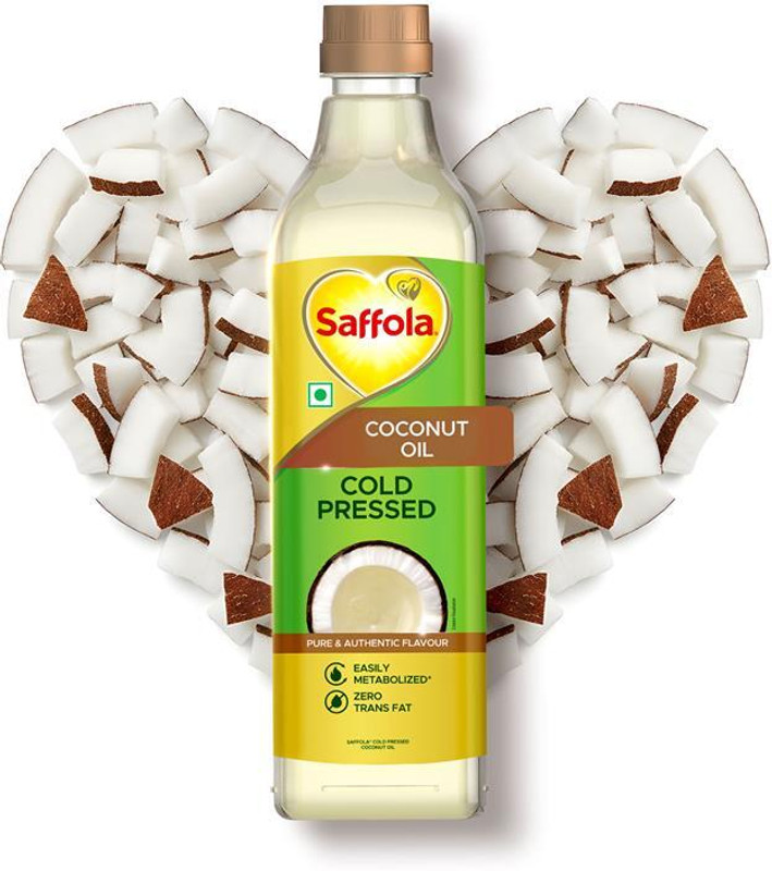 Saffola Cold Pressed Coconut Oil(1 L)