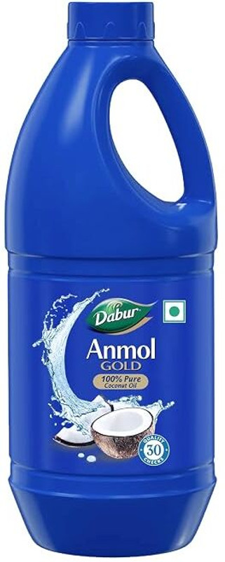 Dabur Anmol Gold 100% Pure Coconut Oil | Nariyal tel | Natural | Multipurpose Hair Oil(900 ml)