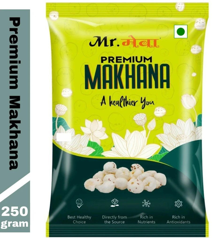 Mr.meva Plain Makhana(250 g)