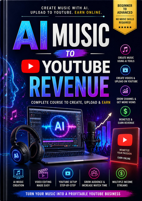 Gurpreet Nutrition YouTube Earnings with AI Music | Complete Beginner Course(Email Delivery)