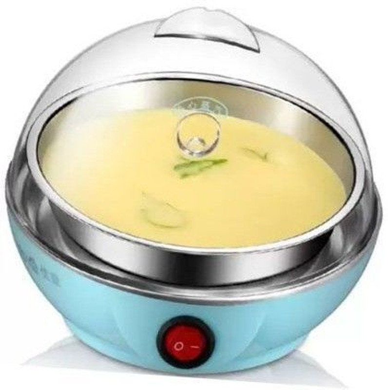 BUY SURETY Good Quality Stainless Steel 7 Egg Cooker, Egg Boiler, Egg Poacher Electric, Egg Steamer, Egg Boiler Electric for Steaming, Cooking, Boiling and Frying Egg Boiler for easy boil and steam in home Egg Steamer 002 Egg Cooker(Multicolor, 7 Eggs)