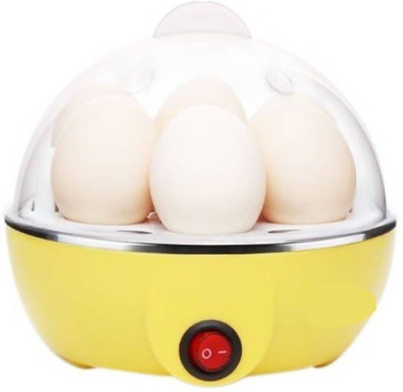 VIRTUAL WORLD Solid Electric Egg Boiler/ Egg Steamer/ Egg Cooker New Mini Boiler Fryer For Egg Egg Cooker (7 Eggs) Egg Cooker(7 Eggs)