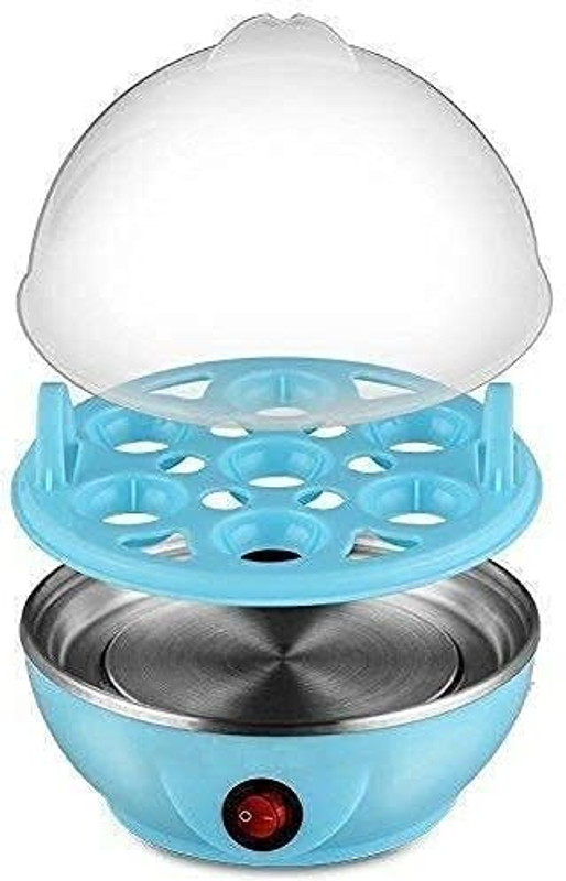 Dajienterprise Egg Boiler Cooking Boiling and Frying EGG BOILER Egg Cooker(Multicolor, 7 Eggs)