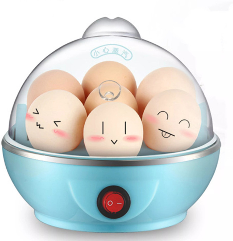 TECNOVIQ Egg Boiler Electric, Egg Fry, Egg Steamer, Omlet,Chicken Steaming,Cooking,Frying Electric Egg Boiler Machine for Kitchen Appliances (Multicolor, 7 Eggs Capacity) Egg Cooker(Multicolor, 7 Eggs)